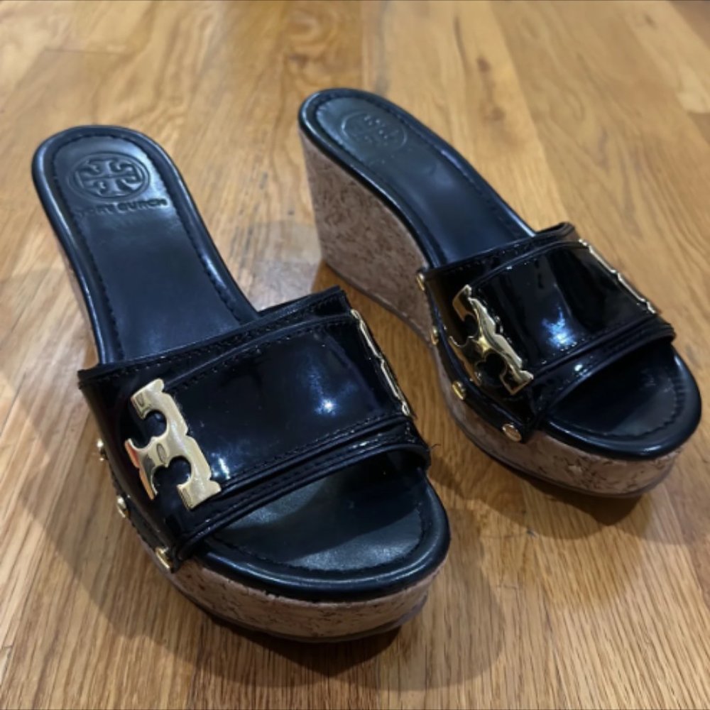 Tory Burch Pamela Wedge Sandals